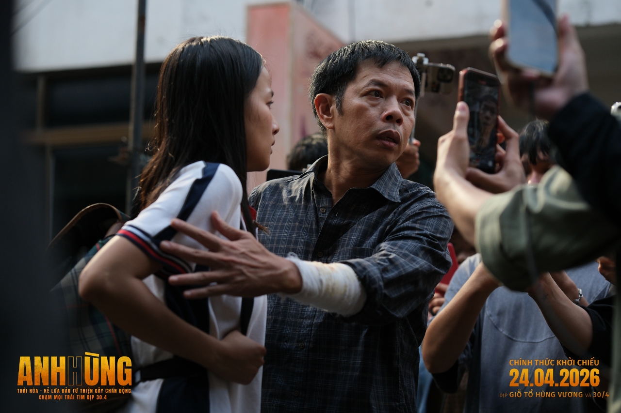 Vai diễn của anh đưa người xem đi qua nhiều cung bậc cảm xúc