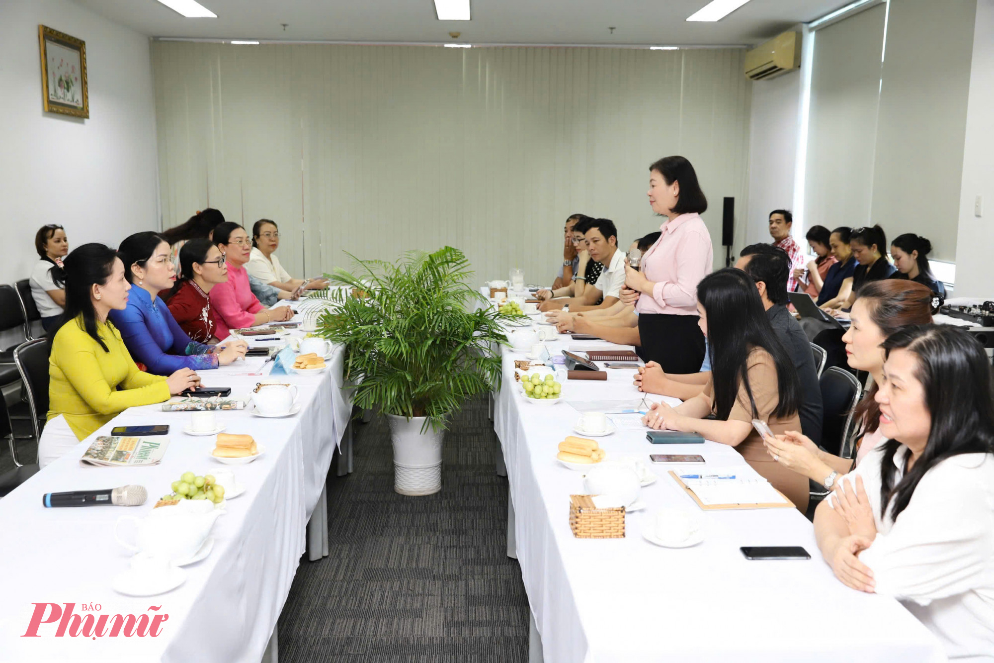 Hai đơn vị đã có những chia sẻ trọng tâm trong không khí thân tình, gắn kết, cùng hướng đến nhiều hoạt động thiết thực, ý nghĩa dành cho phụ nữ, góp phần vào sự phát triển chung của thành phố.