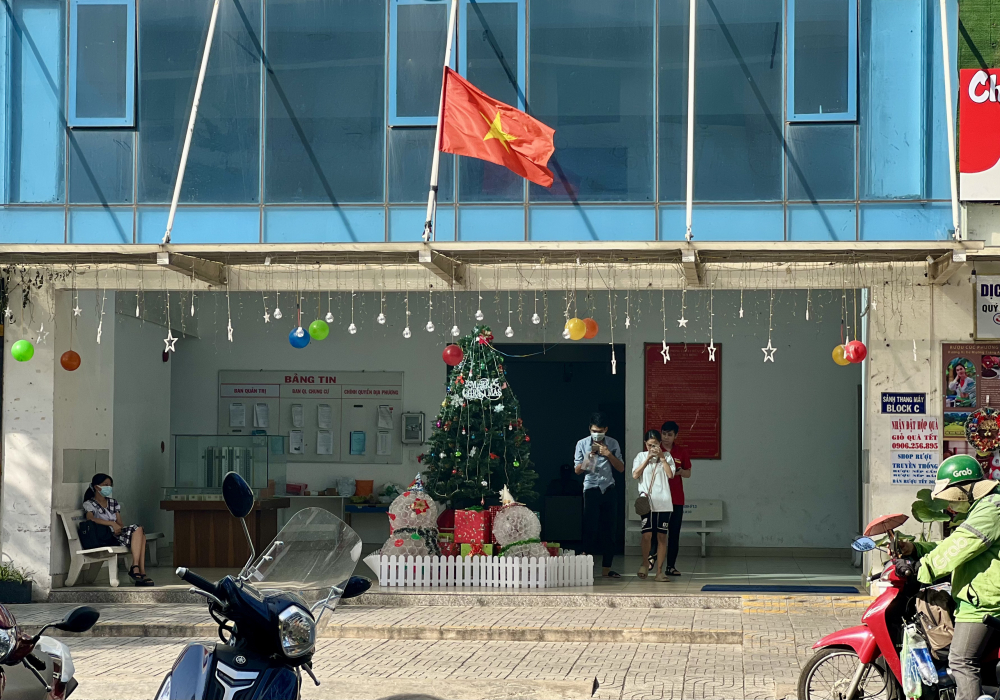 Dự án chung cư giá bình dân tại khu vực Dĩ An, Bình Dương (cũ) thu hút các gia đình trẻ. Ảnh: Nam Anh