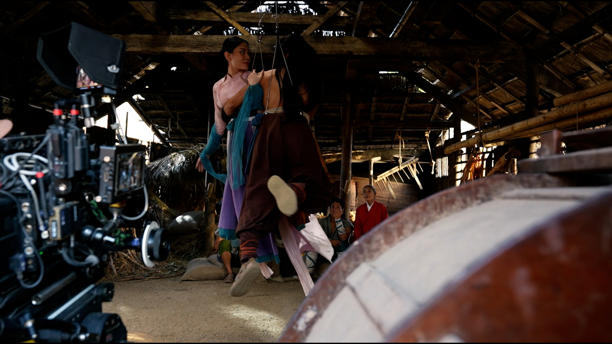 Vai Hến co nhiều cảnh hành động 