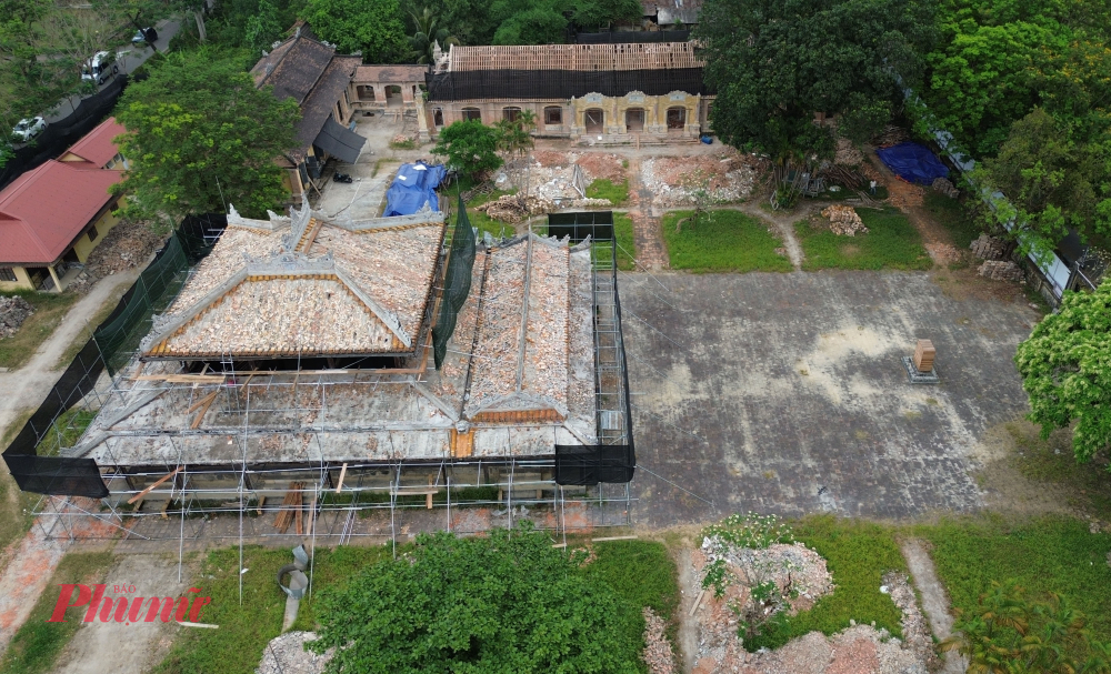 Việc trùng tu di tích  Quốc tử giám dự kiến sẽ hoàn thành vào năm 2029 