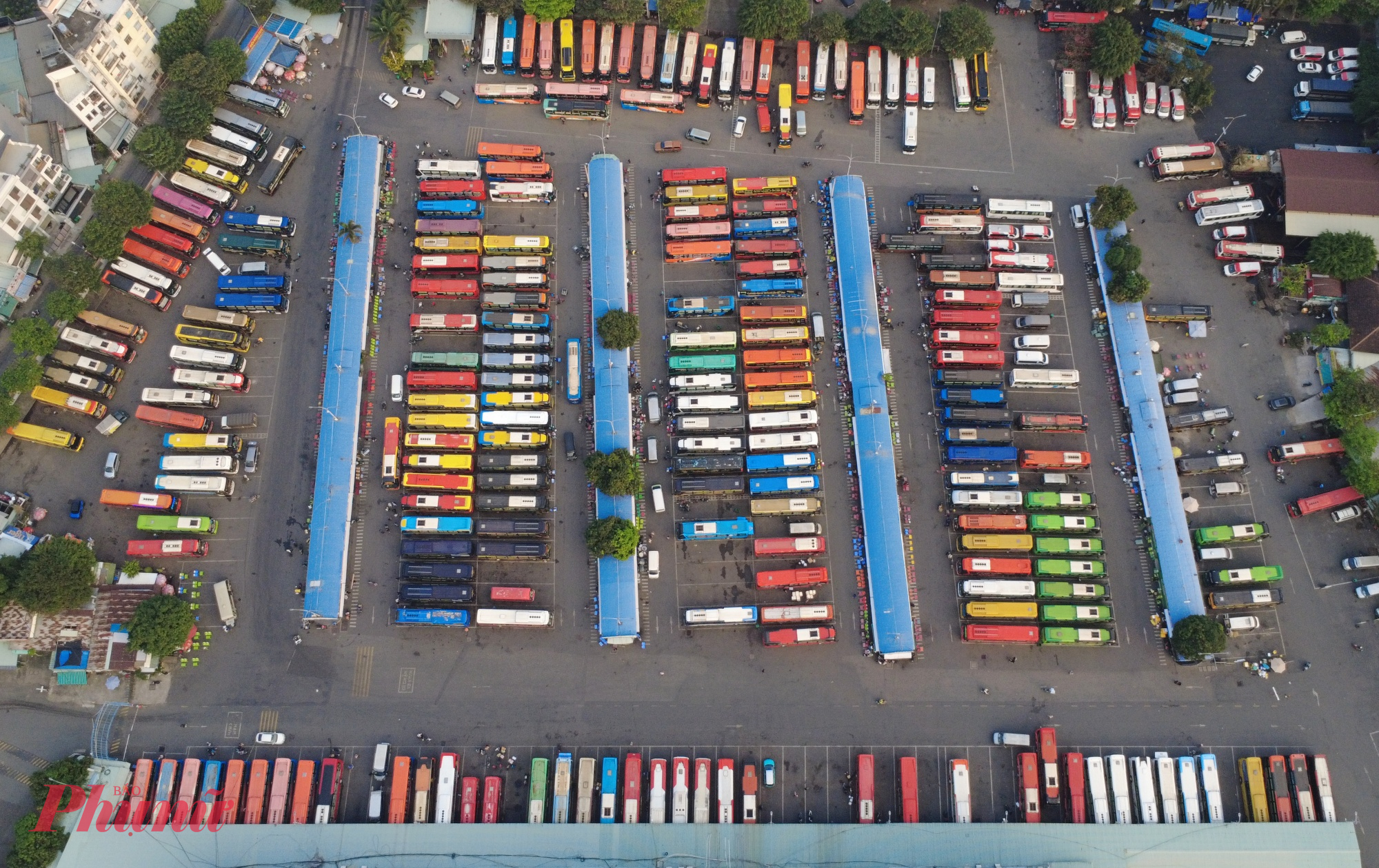 Toàn cảnh Bến xe Miền Đông hiện hữu - Ảnh: Nguyễn Văn