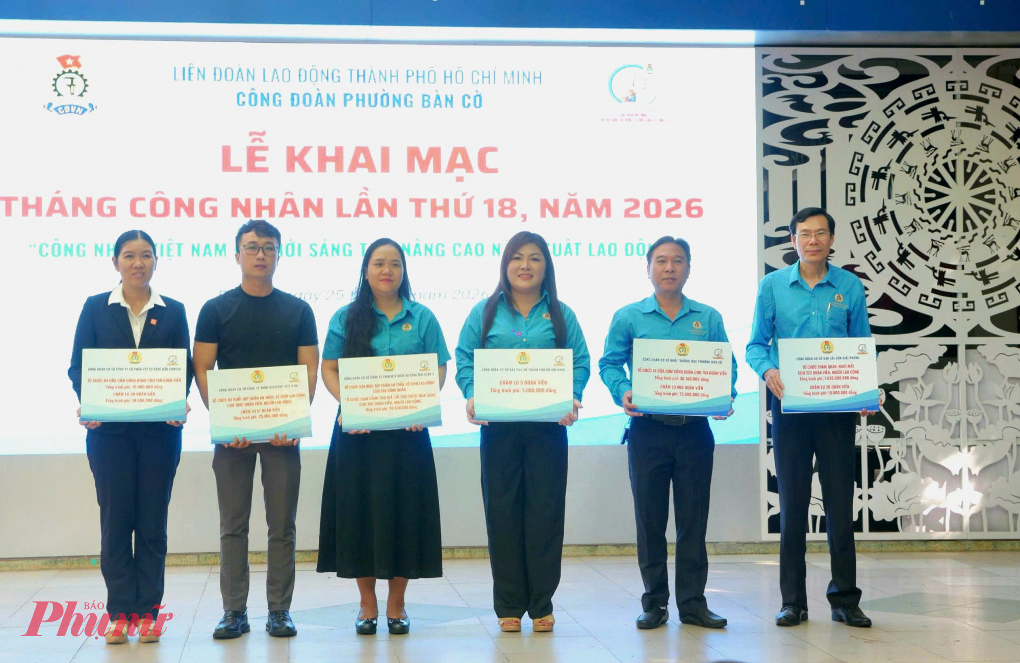 CĐCS trên địa bàn Phường Bàn Cờ tổ chức khảo sát và đăng ký thực hiện các phần việc hưởng ứng 