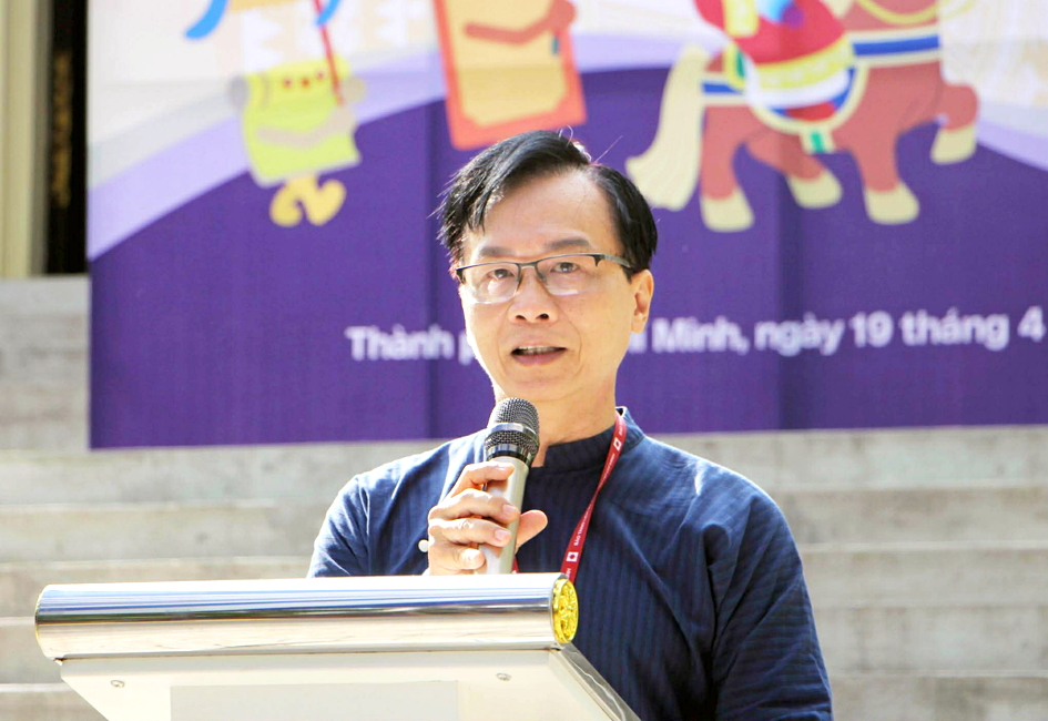 Tiến sĩ Hoàng Anh Tuấn - Giám đốc Bảo tàng Lịch sử TPHCM - Ảnh do nhân vật cung cấp