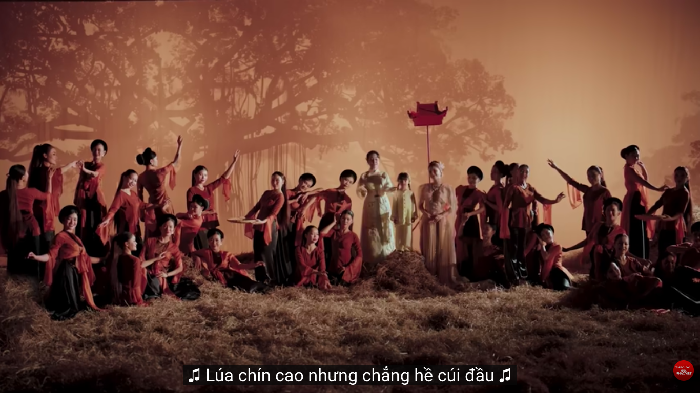 Câu hát gây tranh cãi được lặp lại nhiều lần trong ca khúc