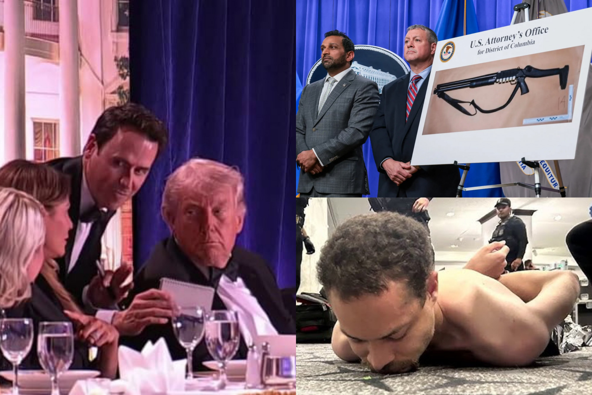 Âm mưu ám sát Trump giữa buổi tiệc, nghi phạm đối mặt án tù chung thân - Ảnh: NY Times