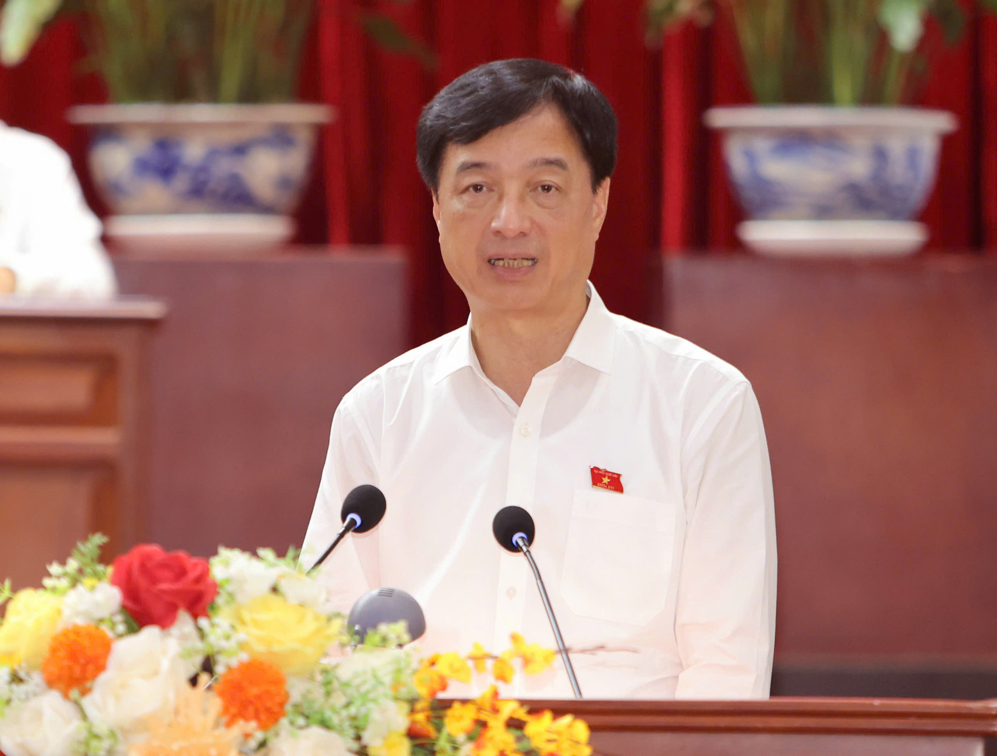 ông Nguyễn Duy Ngọc - Ủy viên Bộ Chính trị, Bí thư Trung ương Đảng, Trưởng Ban Tổ chức Trung ương nhấn mạnh,