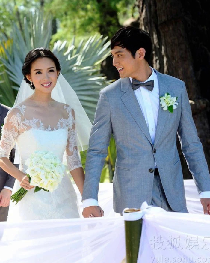 Trương Tử Lâm và Nhiếp Lỗi trong hôn lễ bí mật tại Phuket, Thái Lan năm 2013