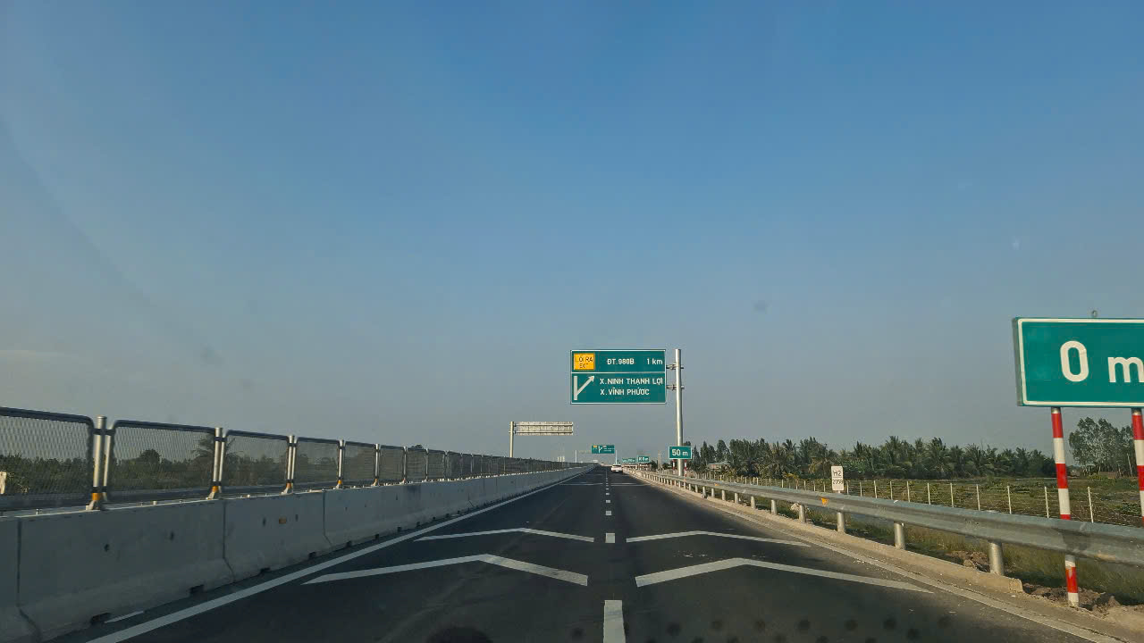 Từ trưa nay, 29/4 sẽ chính thức khai thác trở lại cao tốc đoạn Hậu Giang - Cà Mau 