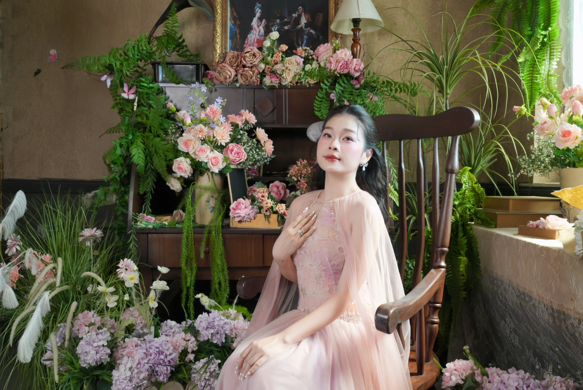 Trân Oanh mới hoạt động nghệ thuật chuyên nghiệp được 3 năm nhưng có những bước tiến rõ rệt