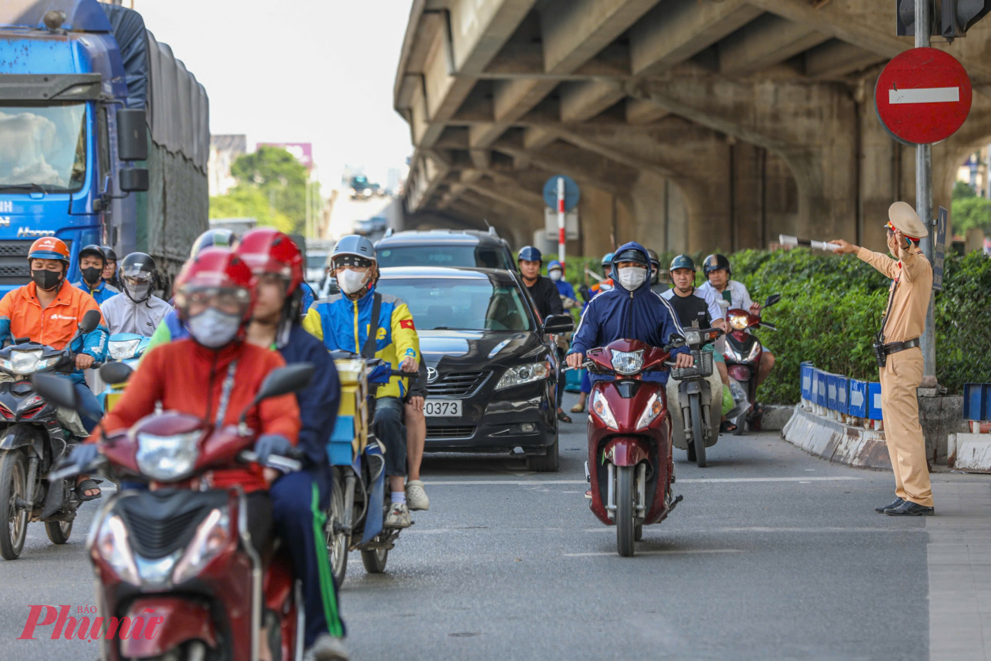 Phòng CSGT Hà Nội đã chủ động xây dựng và triển khai đồng bộ các phương án bảo đảm trật tự, an toàn giao thông. 