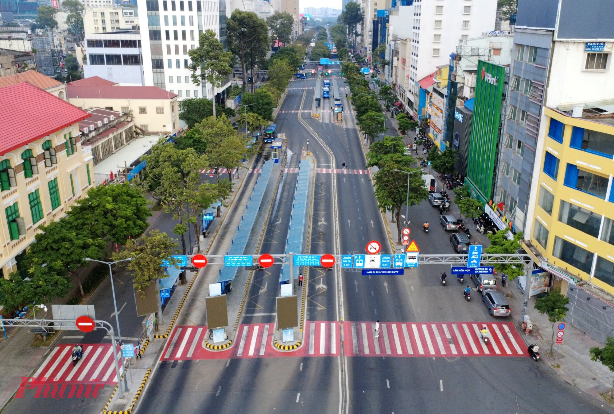 Đường Hàm Nghi sẽ có ga metro ngầm sâu nhất TPHCM - Ảnh: Nguyễn Văn