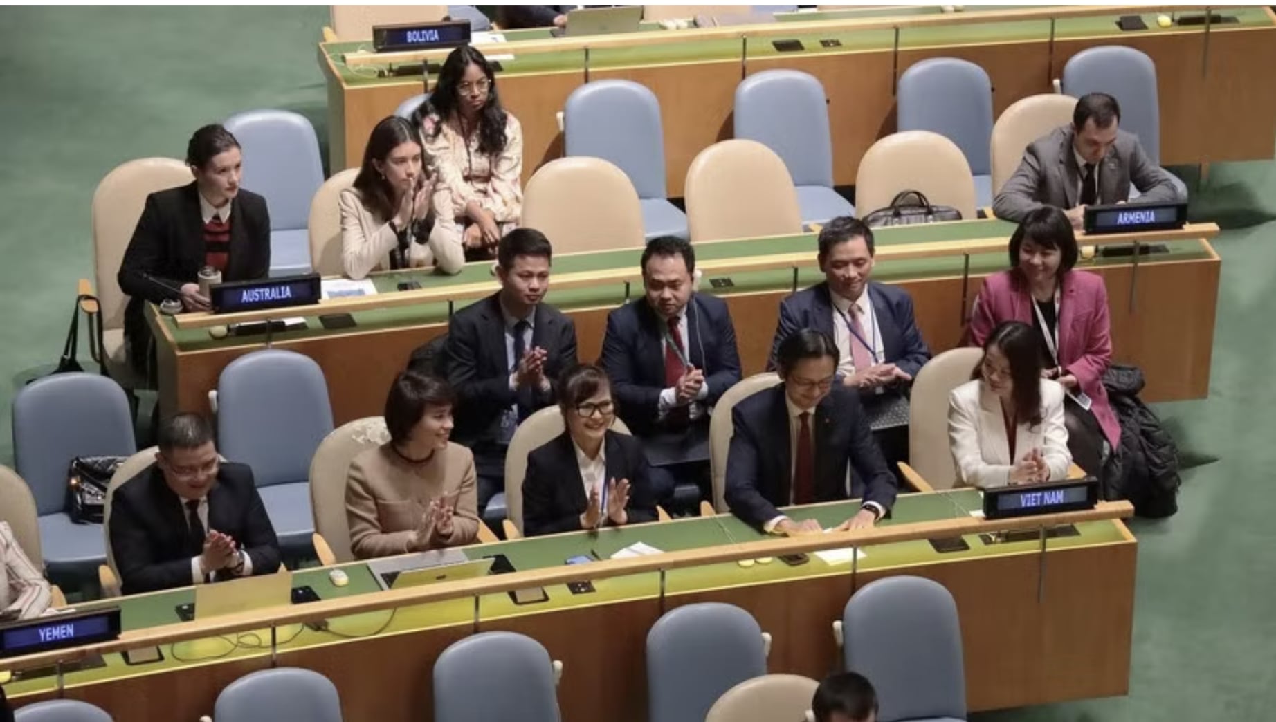 Việt Nam tái đắc cử vào Hội đồng Nhân quyền LHQ nhiệm kỳ 2026-2028. (Ảnh: Thanh Tuấn/TTXVN)