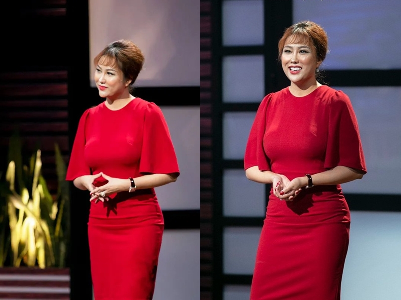 Phi Thanh Vân tại chương trình Shark Tank Việt Nam năm 2019, nhan sắc lúc này cũng lộ rõ dấu vết thời gian - Ảnh: Internet