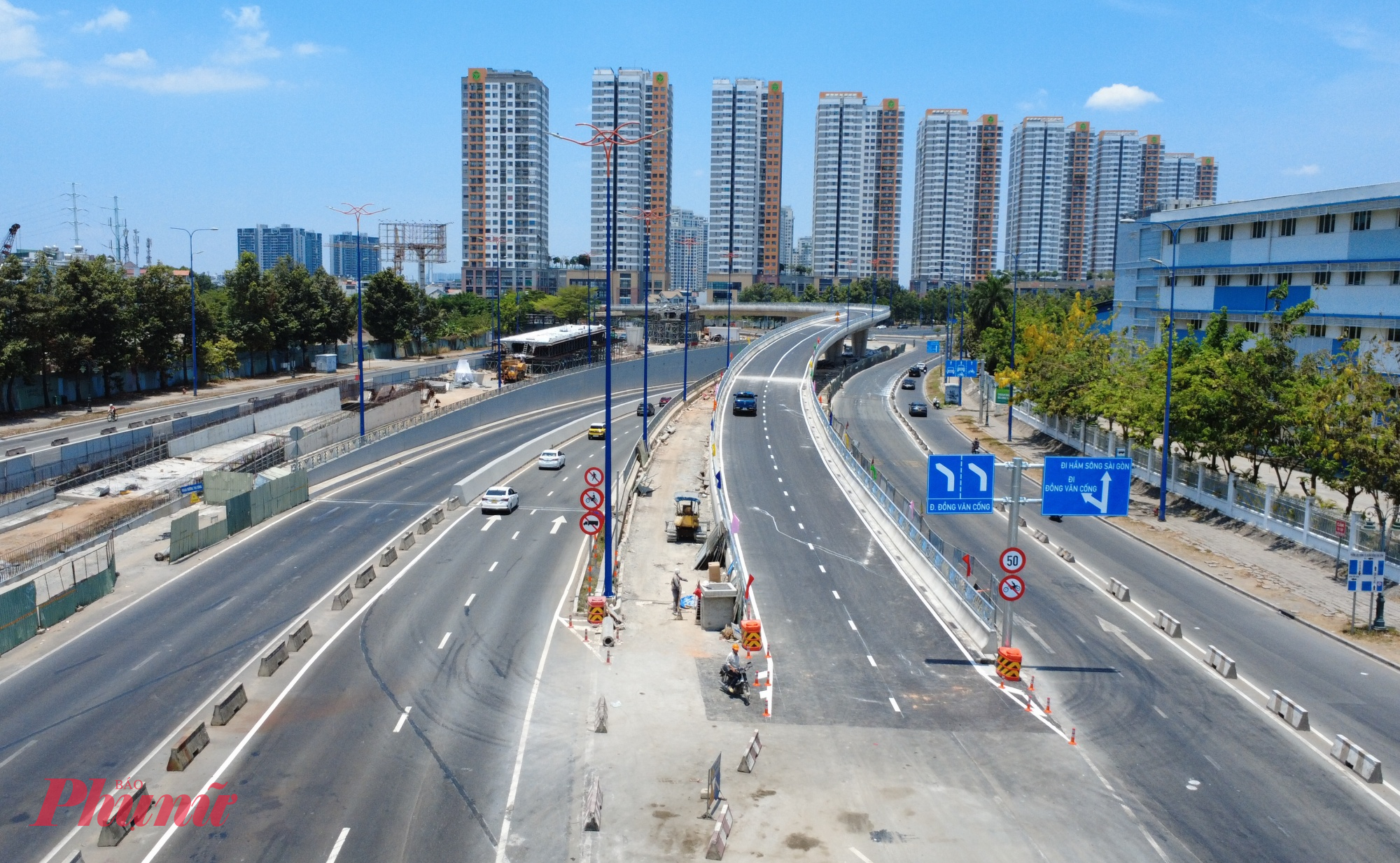 Đầu cầu N3 tại điểm tiếp nối với đường Mai Chí Thọ