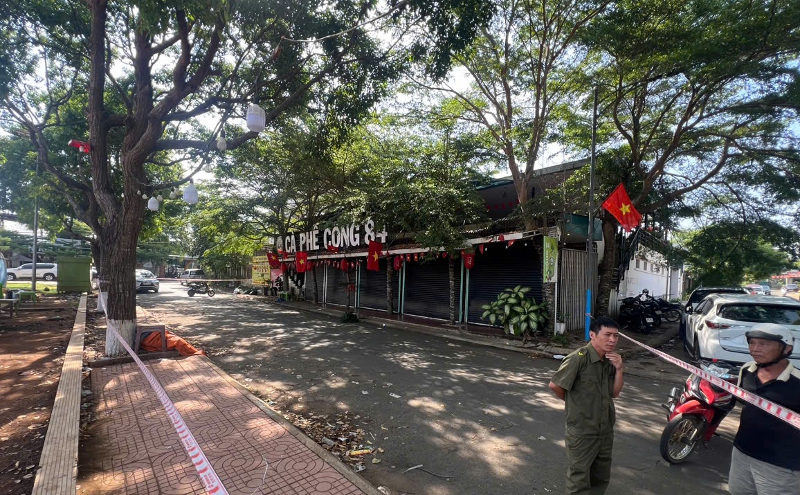 Hiện trường xảy ra vụ việc - ảnh: N.H.