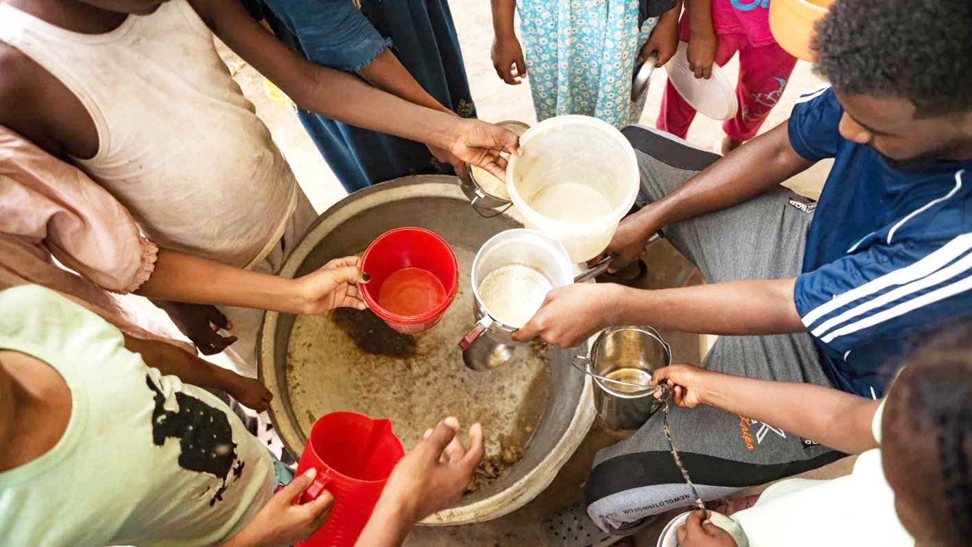 Một bếp ăn cộng đồng ở Sudan vào tháng 9/2025 - ẢNH: MOHAMMED ABDULMAJID MOHAMED ELHASSAN (Islamic Relief)