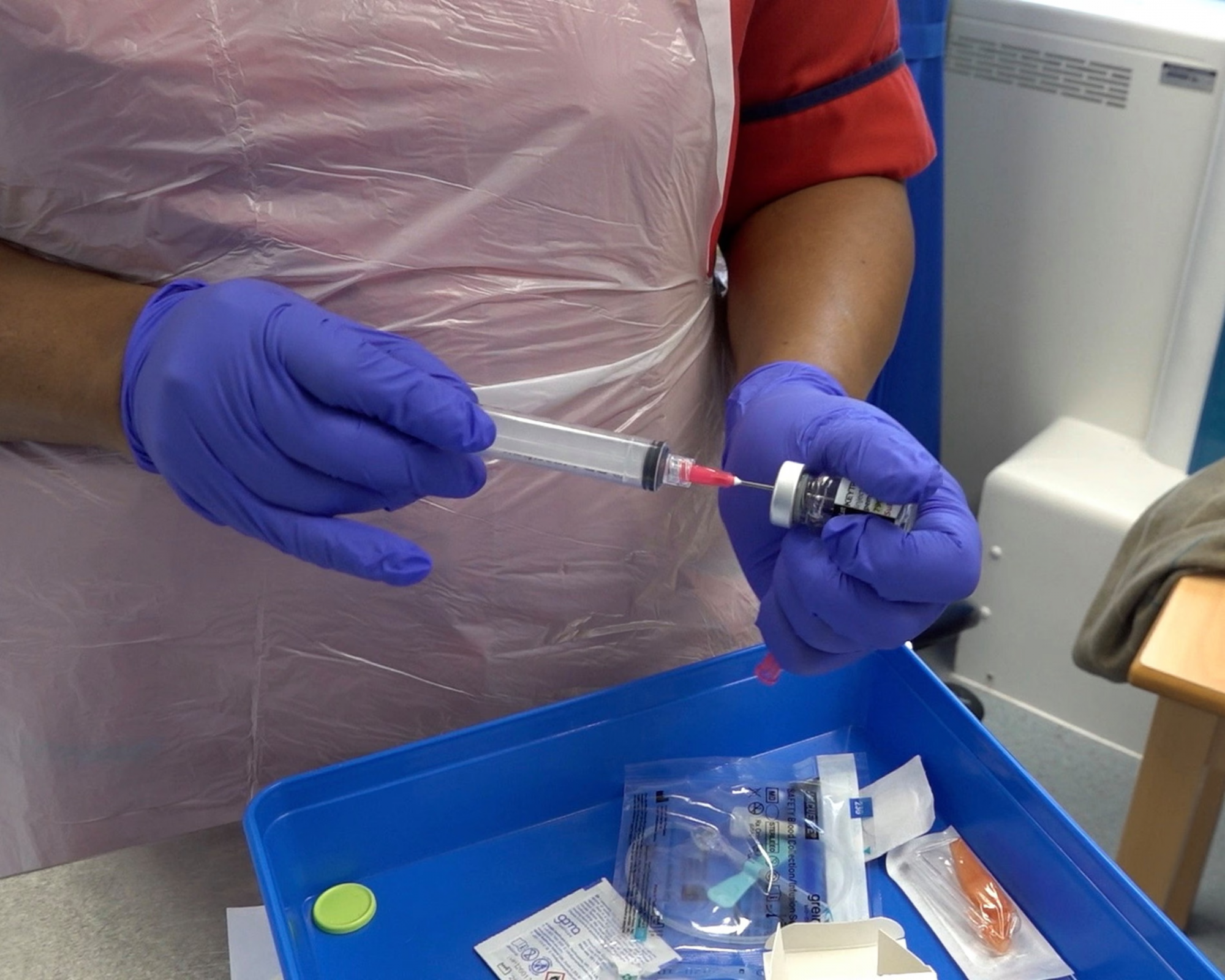 Thuốc tiêm pembrolizumab là liệu pháp miễn dịch dạng tiêm thứ 2 hiện có ở Anh — Ảnh: Shivansh Gupta