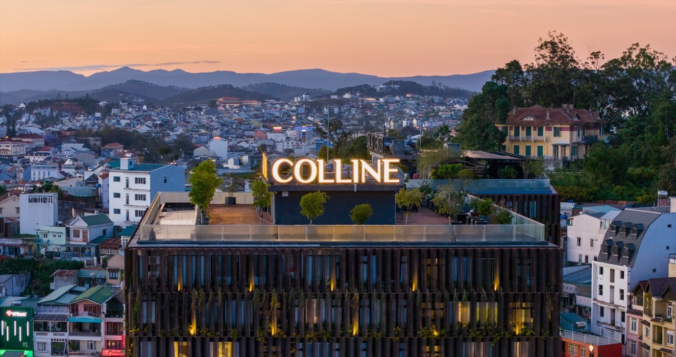 Từ vị trí trung tâm thành phố, Colline Dalat mang đến góc nhìn trọn vẹn về cảnh quan Đà Lạt