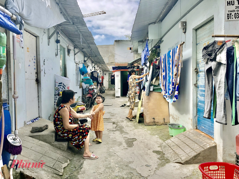 Một dãy nhà trọ trong hẻm 63 An Dương Vương, quận Bình Tân, TPHCM 