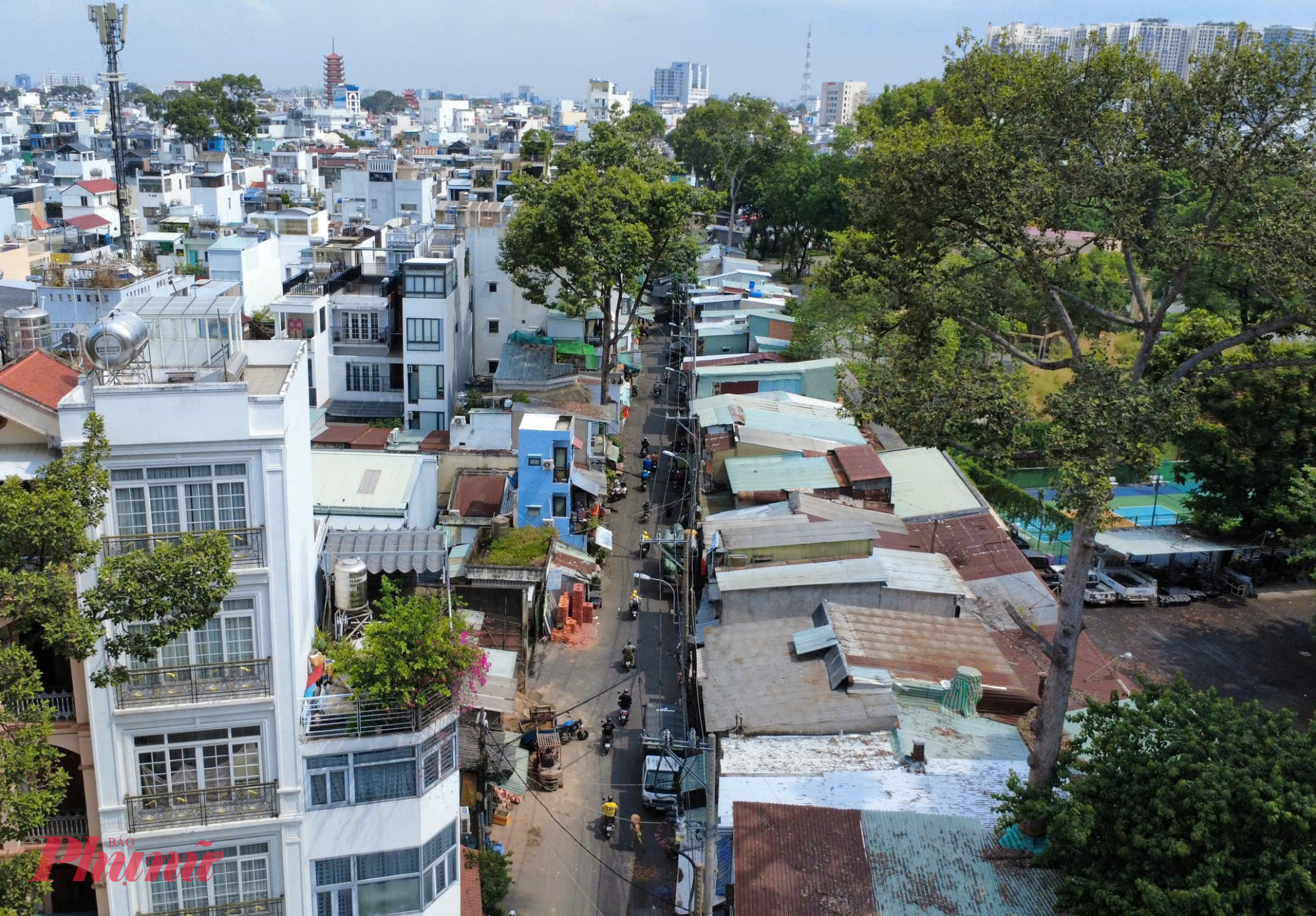Đường Trần Bình Trọng tại điểm giao với đường Hùng Vương - Ảnh: Nguyễn Văn