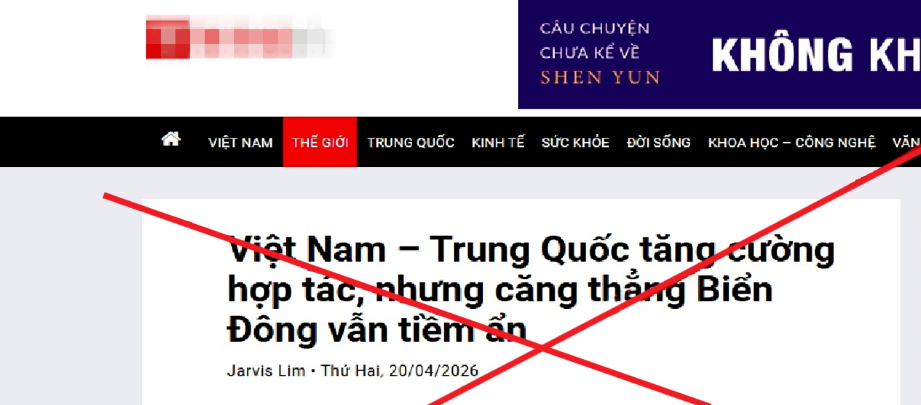 Lấy tên là Trí thức Việt Nam nhưng chủ yếu đưa tin tiêu cực về Trung Quốc, trang web này làm cho người đọc ngộ nhận đây là quan điểm của giới trí thức Việt Nam về Trung Quốc