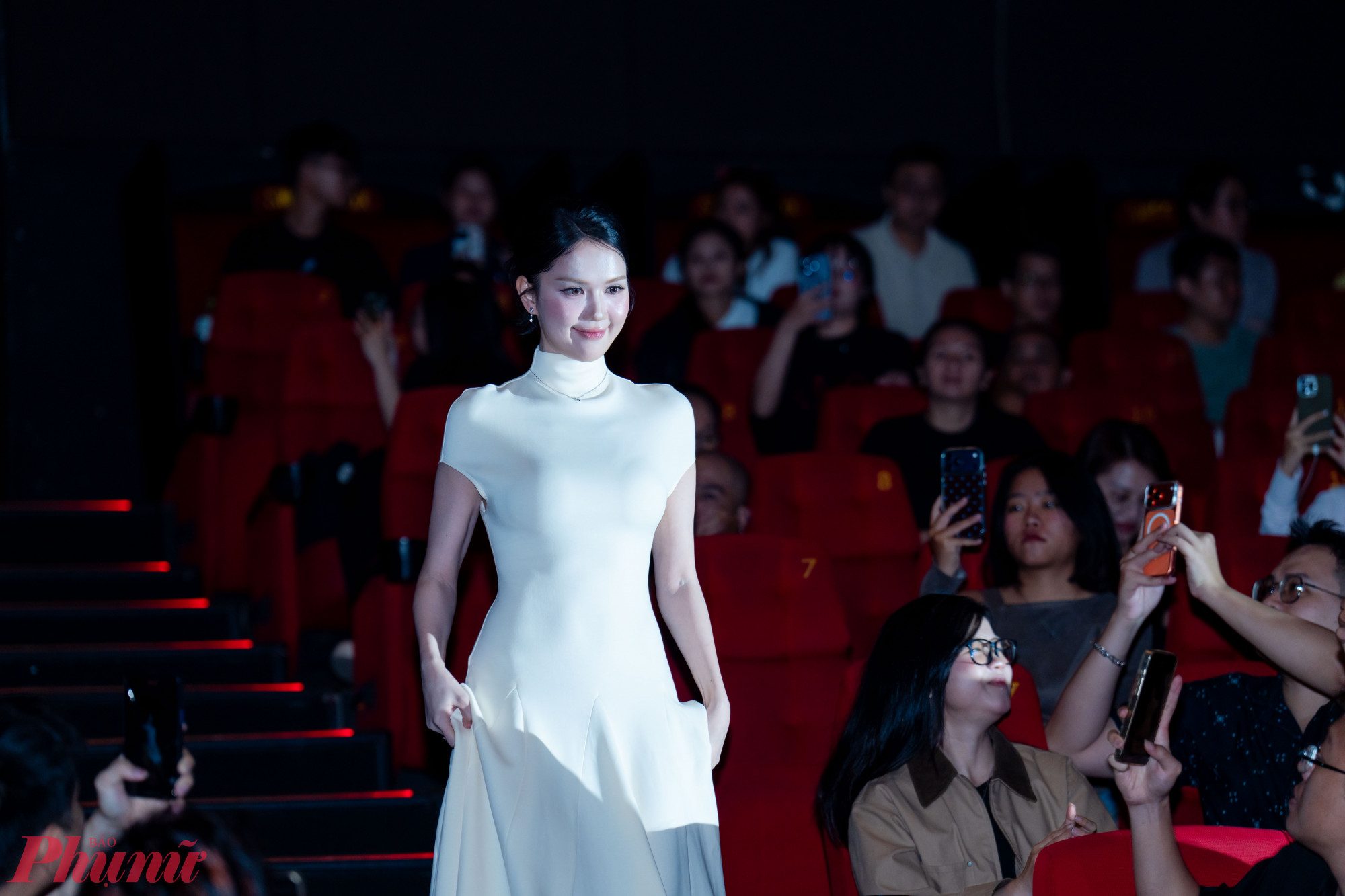 Ngọc Trinh tại buổi giao lưu