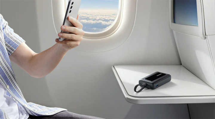 Không được phép sử dụng sạc dự phòng trên máy bay và để ở nơi dễ quan sát - Ảnh minh họa: Istock
