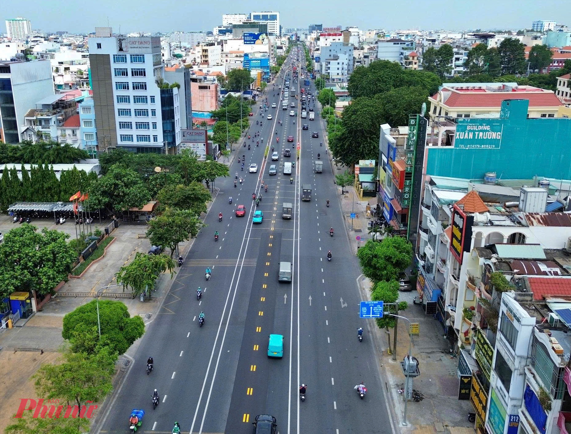 Việc đảo chiều linh hoạt được kỳ vọng giúp đường Cộng Hòa giảm kẹt xe 