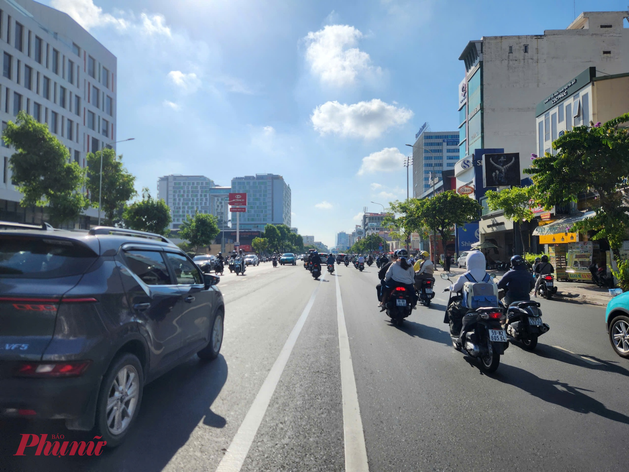 Vị trí lắp dải phân cách bằng thép