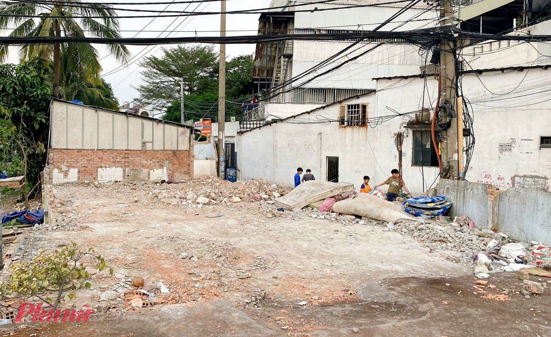 Hiện có 50/1.041 hộ dân bàn giao mặt bằng - Ảnh: Nguyễn Văn