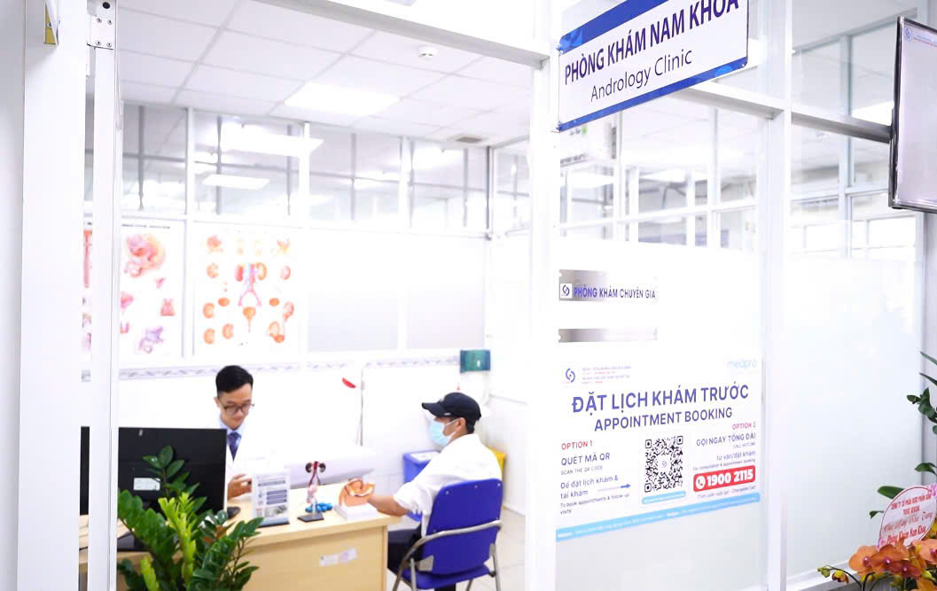 Phòng khám Nam khoa tại Bệnh viện Nhân dân Gia Định Cơ sở 2 chính thức đi vào hoạt động, ảnh BVCC