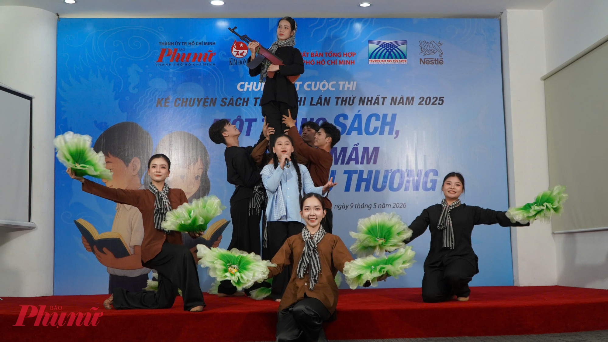 Nguyễn Cao Thanh Trúc tự hào thể hiện tác phẩm Chị Út Tịch