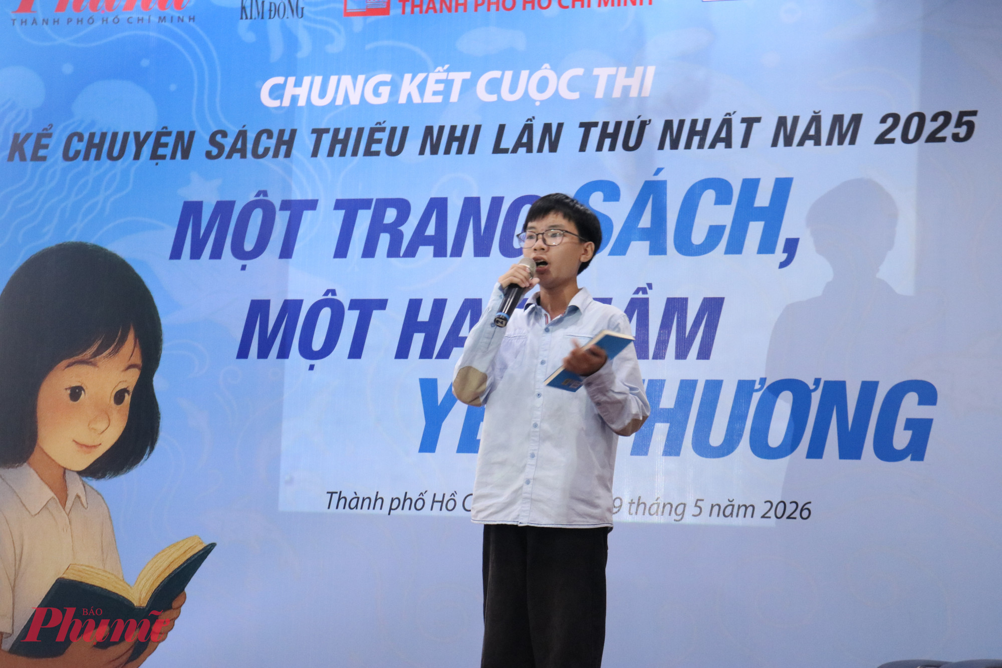 Chia sẻ sau phần thi, Quốc Bảo cho biết em chọn tác phẩm này vì muốn hiểu hơn về cái giá của sự trưởng thành và biết trân trọng hiện tại