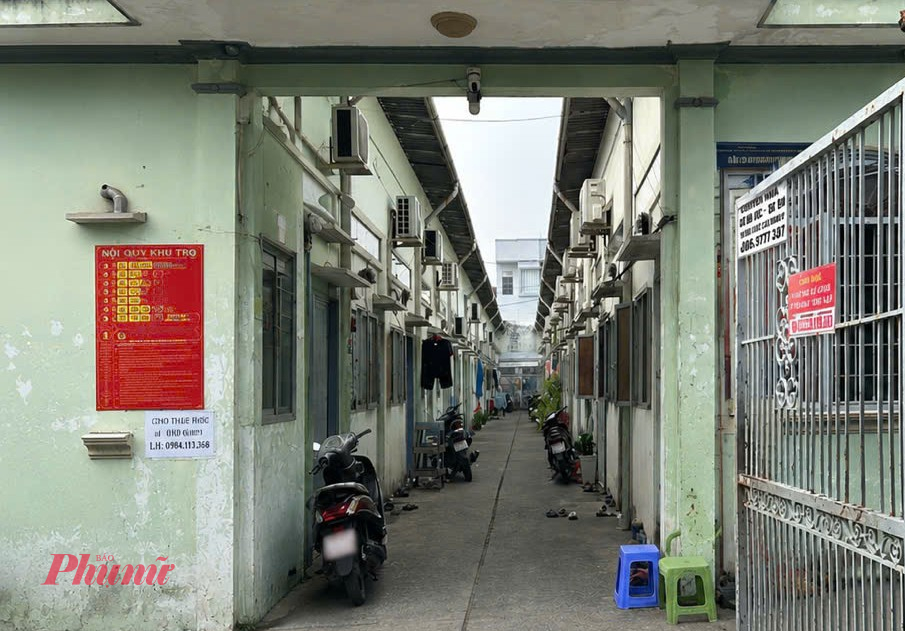 Một dãy trọ tại phường Hiệp Bình - Ảnh: Ngọc Thùy