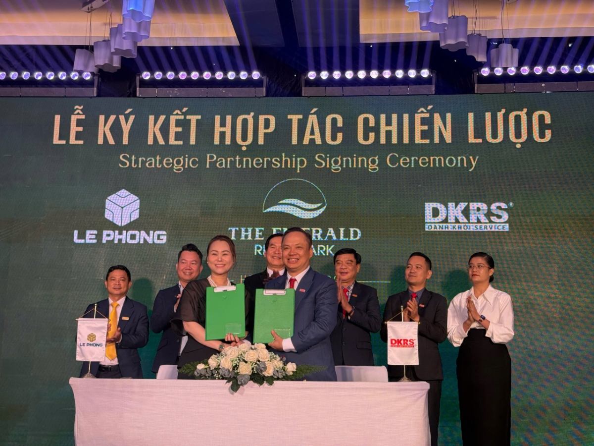 Buổi ký kết là bước chuẩn bị để đưa dự án ra thị trường