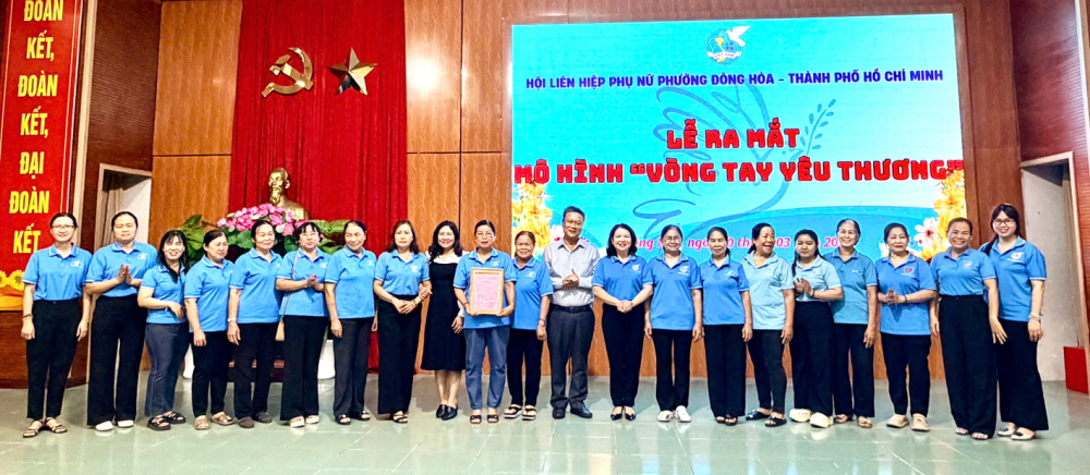 Lan tỏa yêu thương từ những tấm lòng nhân ái Hội LHPN phường Đông Hòa ra mắt mô hình “Vòng tay yêu thương”, chăm lo và tiếp sức cho các trường hợp khó khăn