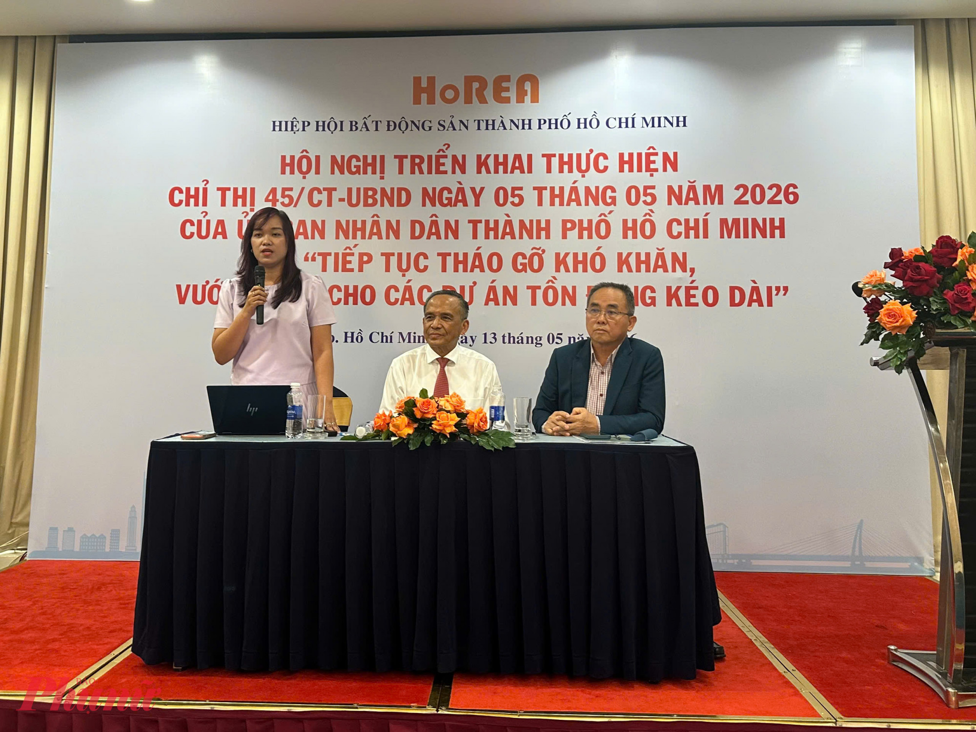 Bà Lê Thị Thu Hồng - Phó Trưởng phòng Kinh tế đối Sở Tài chính