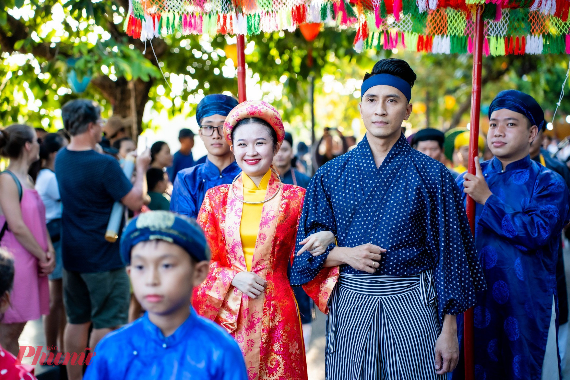 hoạt động tái hiện “Đám rước Công Nữ Ngọc Hoa và thương nhân Araki Sotaro” - biểu tượng lịch sử giàu ý nghĩa về mối giao thương và gắn kết Việt - Nhật