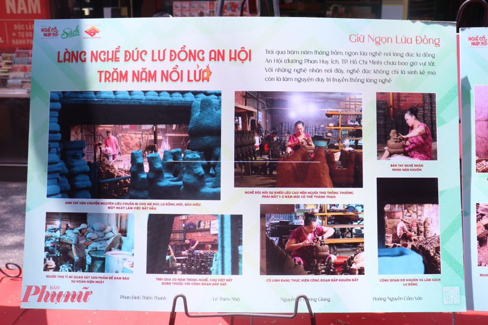 Từ làng đúc lư đồng An Hội, làng bánh tráng Phú Hòa Đông, làng nhang Lê Minh Xuân cho đến làng chiếu Định Yên, mỗi nơi đều mang một nhịp sống riêng được ghi lại qua góc nhìn của những người trẻ lần đầu thực sự bước vào đời sống làng nghề.