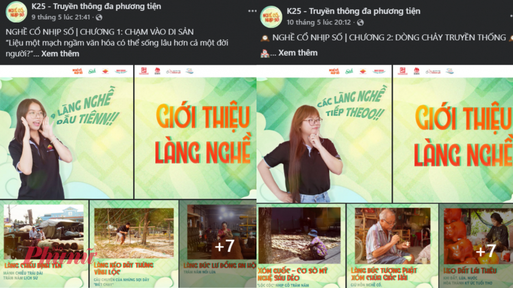 Những bộ ảnh được chia sẻ trên mạng xã hội do sinh viên thực hiện có thể giúp làng nghề tiếp cận công chúng trẻ nhanh hơn. Thay vì xuất hiện như những giá trị xa cách, làng nghề được kể lại theo cách gần gũi hơn.