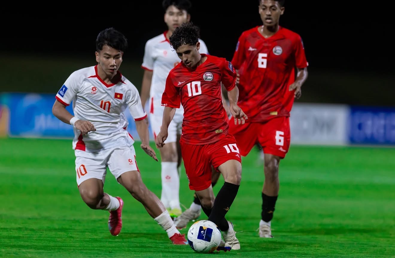 U17 Việt Nam đã có 1 trận đấu đầy quả cảm trước U17 UAE