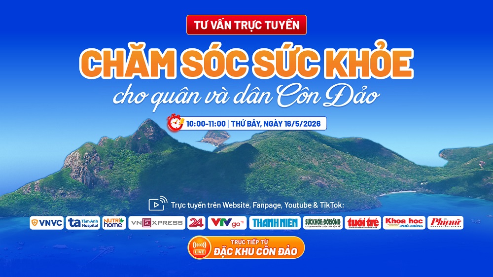 Chương trình tư vấn sức khỏe tại Đặc khu Côn Đảo được phát trên các kênh truyền thông của VNVC, Bệnh viện Đa khoa Tâm Anh và nhiều nền tảng báo chí uy tín