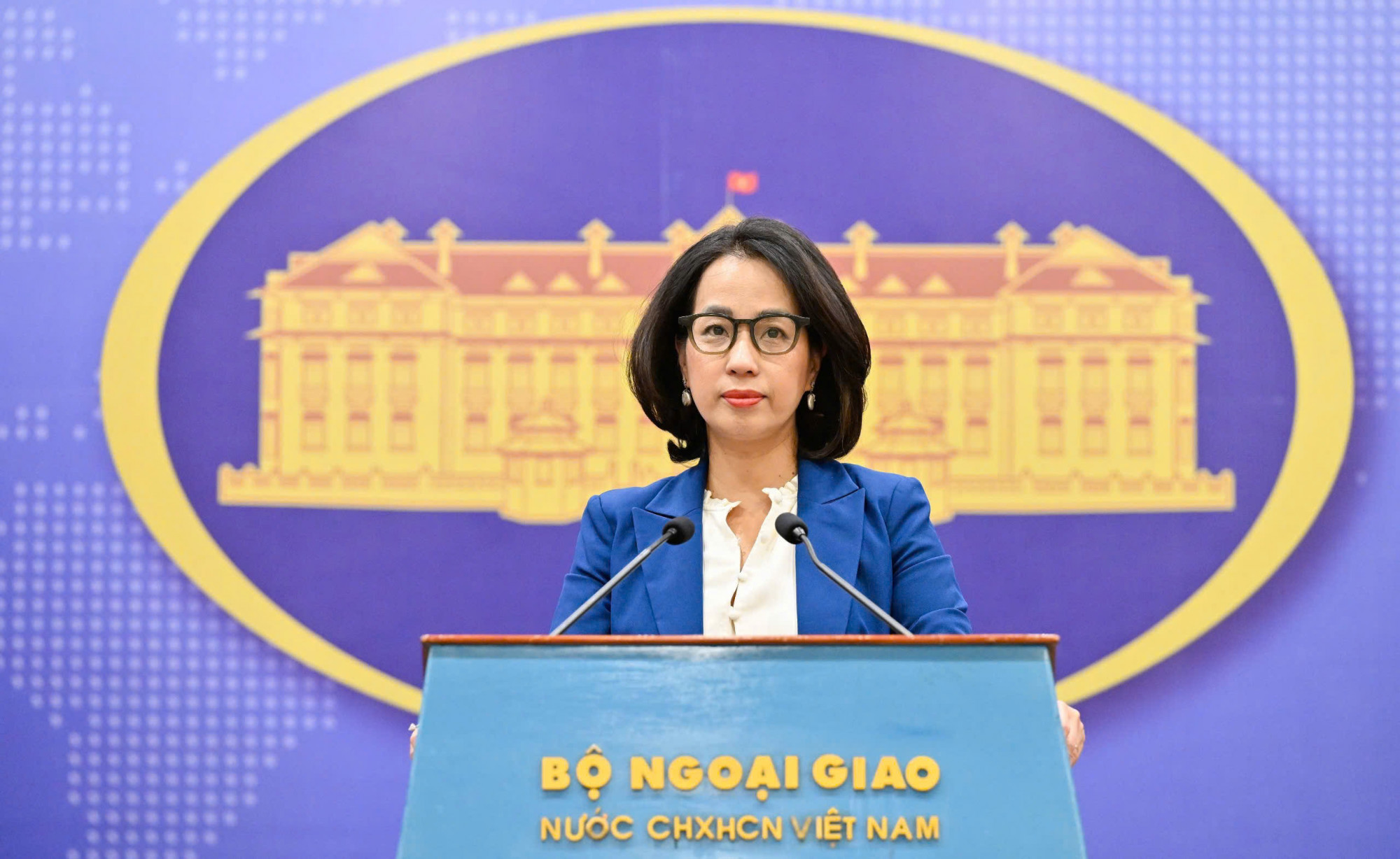 Người phát ngôn Bộ Ngoại giao Phạm Thu Hằng