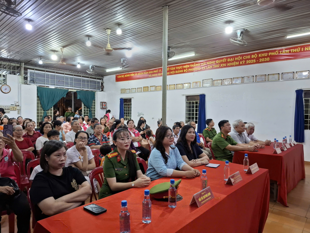Chương trình có sự tham gia của chủ nhà trọ, người thuê trọ, lực lượng nòng cốt tại địa phương cùng đông đảo hội viên phụ nữ.