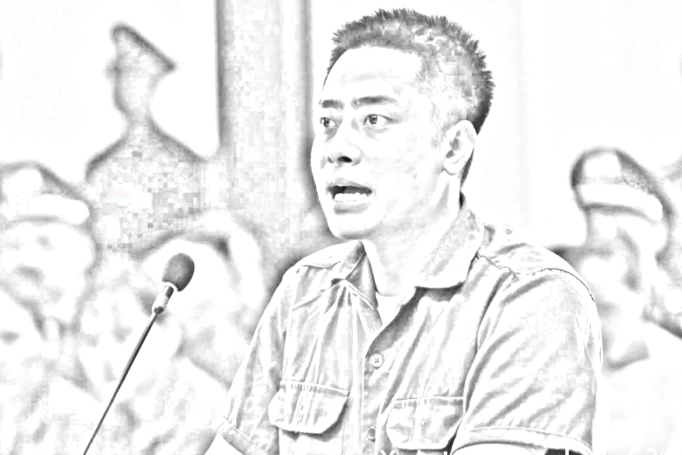Bùi Đình Khánh tại tòa - Ảnh: TH