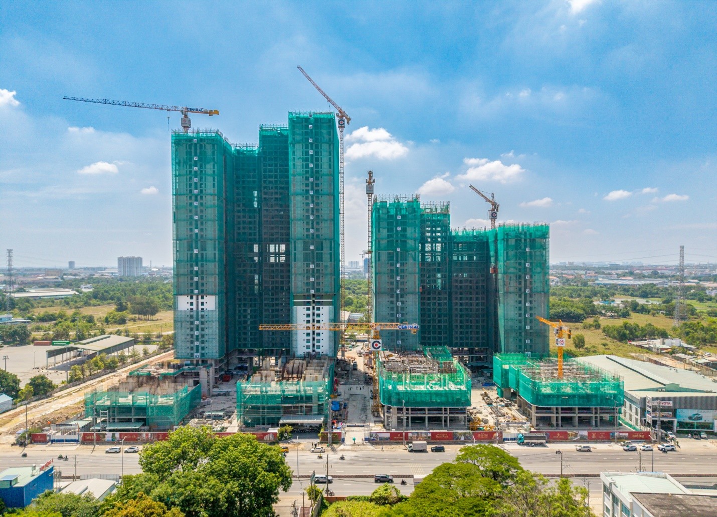 Tiến độ tổng thể của dự án La Pura