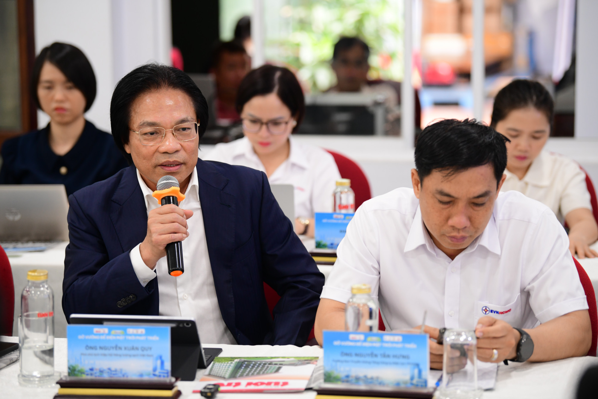 Ông Nguyễn Xuân Quy - Phó chủ tịch Hiệp hội Năng lượng sạch Việt Nam - Ảnh: QĐ