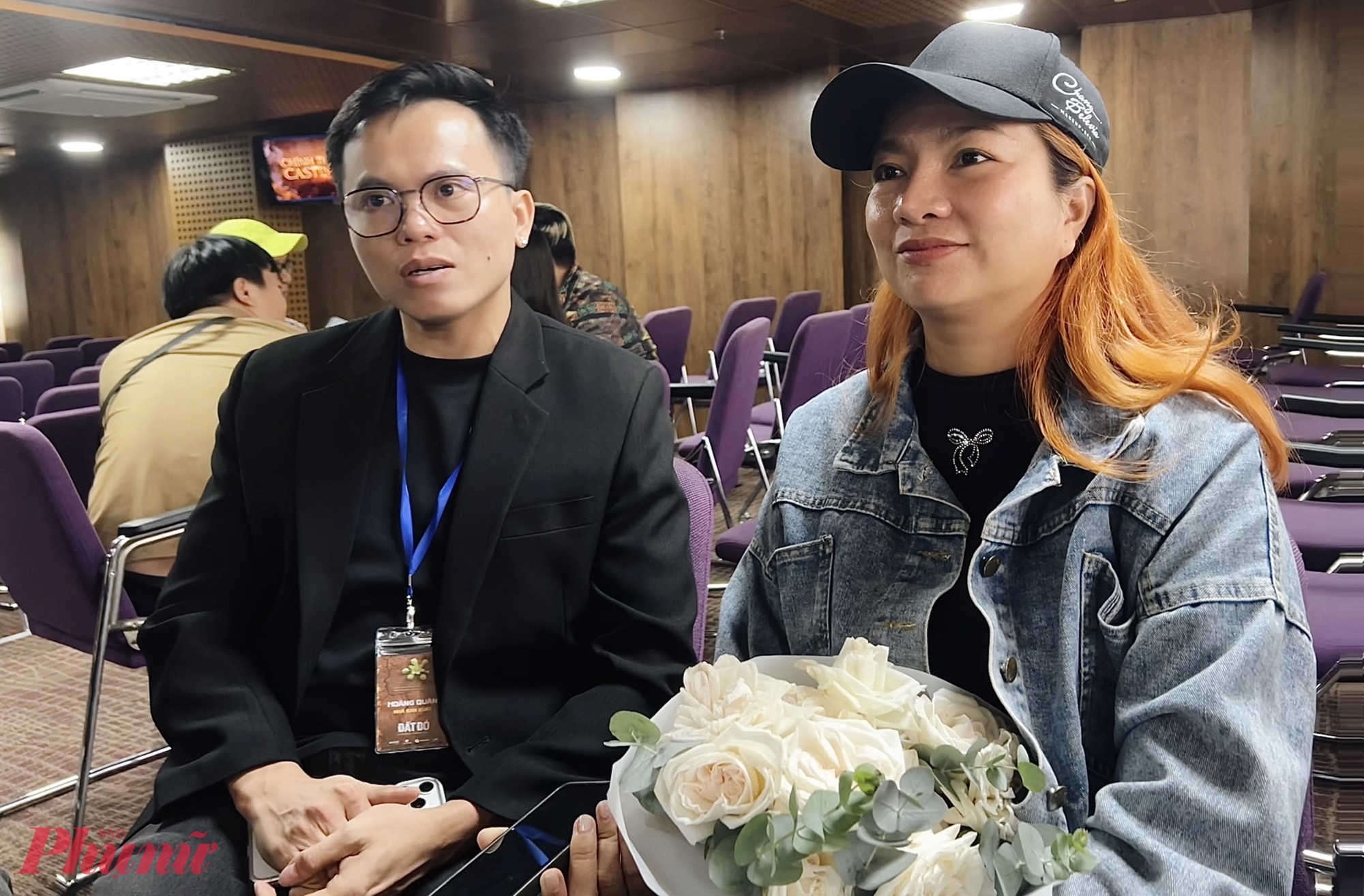 Nhà sản xuất Hoàng Quân và chuyên gia hoá trang Chang 
