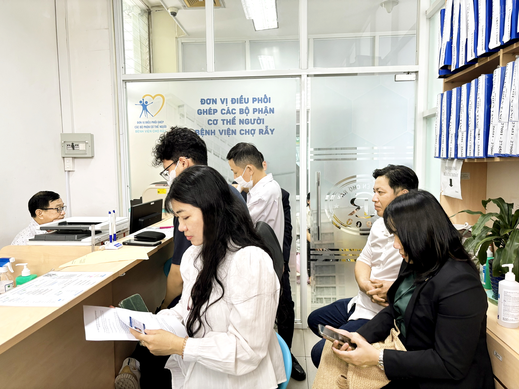 Chị Nguyễn Thị Diệu Hiền đã hoàn thành điều ấp ủ lâu nay - đăng ký hiến tạng - ẢNH: THÙY DƯƠNG